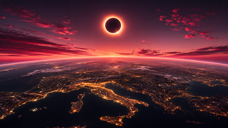 Dove vedere meglio l’eclissi del 12 agosto 2026 in Italia 🌘