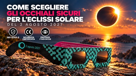 Come scegliere gli occhiali per l’eclissi solare del 2 agosto 2027
